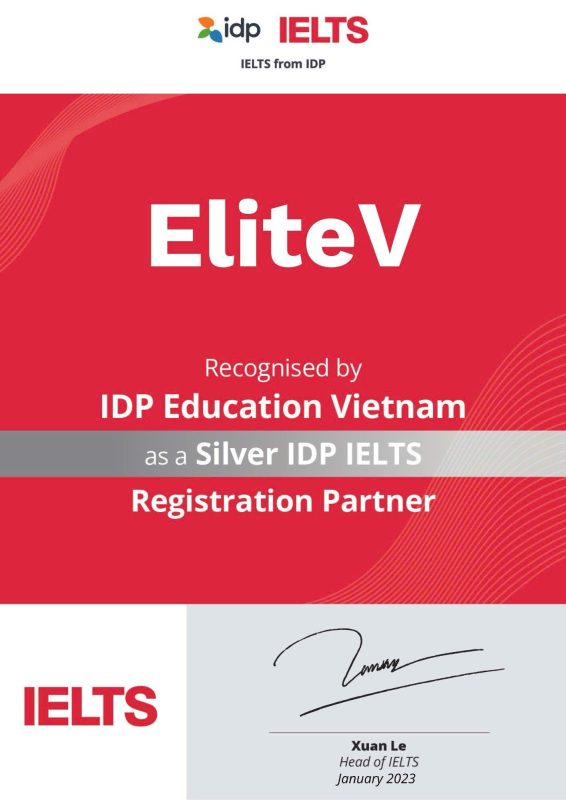 ELITEV – IELTS/DU HỌC/ĐỊNH CƯ
